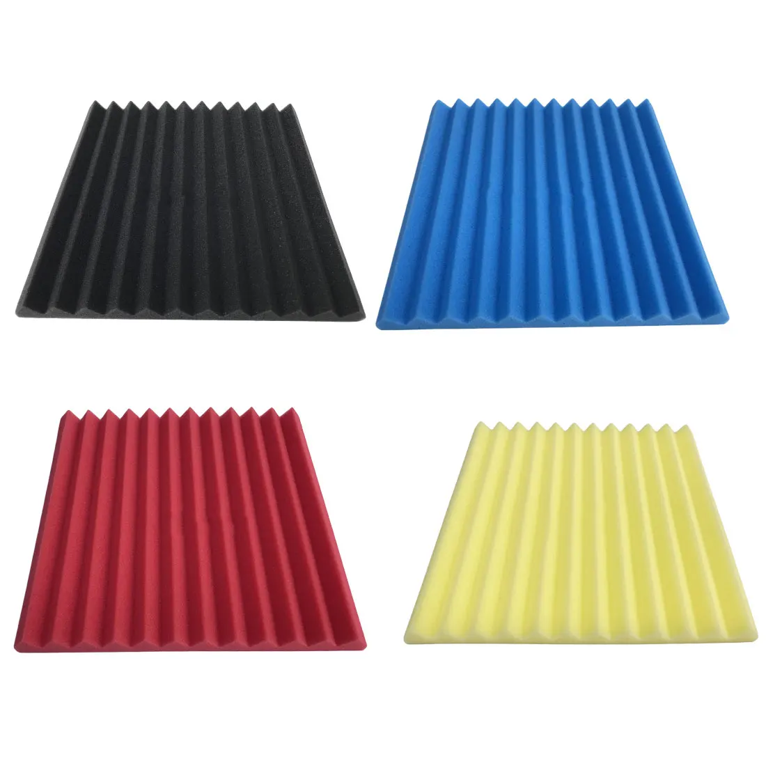 

Acoustic Soundproof Sound Stop Absorption Soundproofing Foam for KTV Audio Room Studio Room8Pcs 300*300*25mm