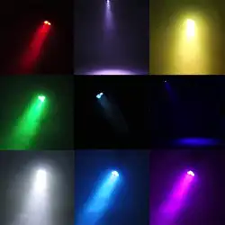 Светодио дный светодиодный сценический лазерный свет мини движущаяся головка луч света вечерние Клубная вечеринка освещение Звук