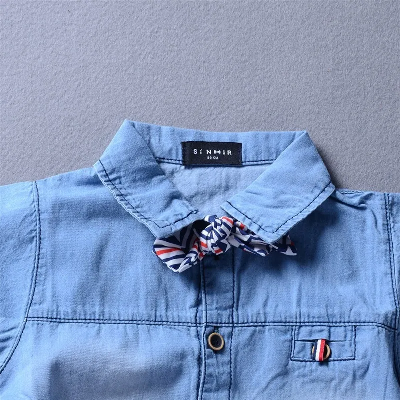 طفلة الصبي الملابس 2019 الصيف طفل الطفل السروال القصير الأزرق كاوبوي المولود الجديد الملابس السادة الاطفال الملابس Roupas بيبي طفلة الصبي الملابس 2019 الصيف طفل الطفل السروال القصير الأزرق كاوبوي المولود الجديد الملابس السادة الاطفال الملابس Roupas بيبي