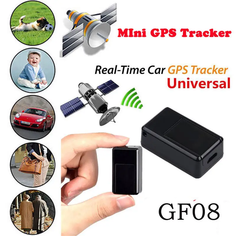 GF08 البسيطة GPS الوقت الحقيقي سيارة محدد تعقب المغناطيسي GSM/جي بي آر إس جهاز تعقب المملكة المتحدة