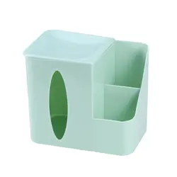 Многофункциональная настольная коробка пластиковая коробка для одноразовых салфеток с крышкой Настольный органайзер коробка для мелочей