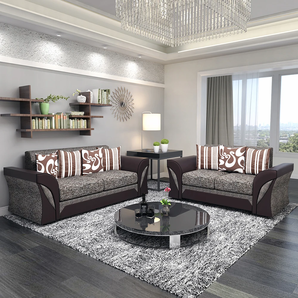 Panana мебель гостиной диван набор кресло искусственная кожа и ткань пены 2/3/2 + 3/3 + 3 + 3 сиденья
