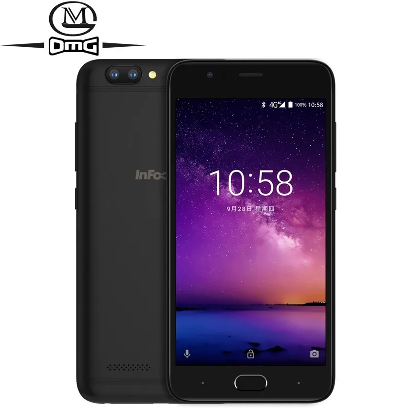 Infocus A3, мобильный телефон, 5,2 дюймов, LTE, 4G, смартфон, 2 Гб+ 16 ГБ, 3050 мАч, четырехъядерный телефон, отпечаток пальца, двойной, Android 7,0, сотовые телефоны