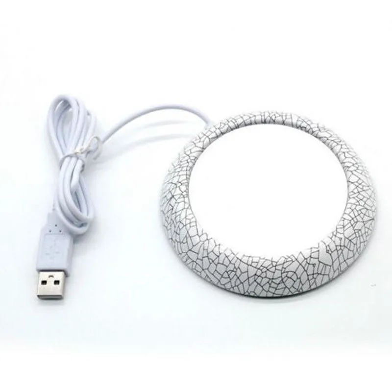 5 Вт USB Coaster Чай Кофе Чашки нагреватель кружка Pad тепло теплее подставка для