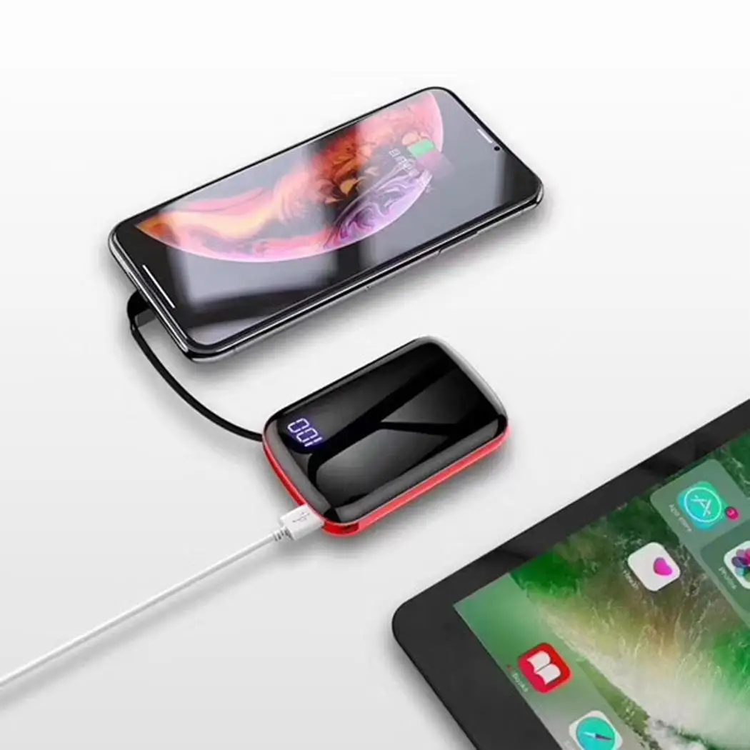 Портативный мини цифровой дисплей питания DIY 80% power Bank Charge Case Kit поддержка замены 18650 Li-battery