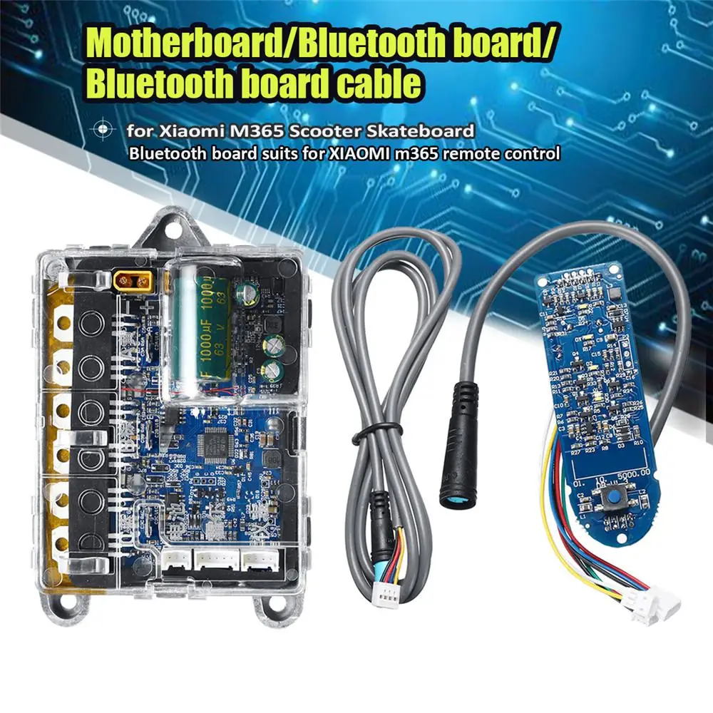 

For xiaomi m365 Scooter Electric Skateboard Dashboard bluetooth BT Instrument Circuit Board Mainboard Controller for Ninebot