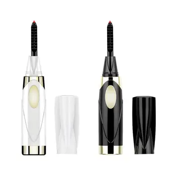 

USB Rechargeable Mini Electric Heated Eyelash Curler Long Lasting Curled Portable Electric Makeup Eye Lashes Brush
