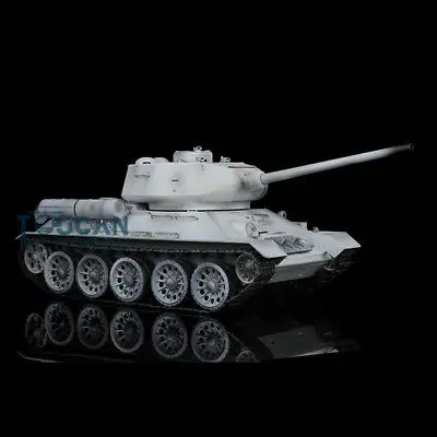

2.4Ghz HengLong 1/16 Witner Snow Soviet T-34/85 RTR RC Tank Plastic Ver 3909