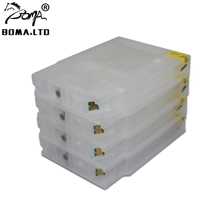 

4 Pieces/Lot Refill Ink Cartridge For Epson T7561 T7564 For EPSON WF-8010 WF8010 WF-8090 WF-8510DWF WF-8590 Printer