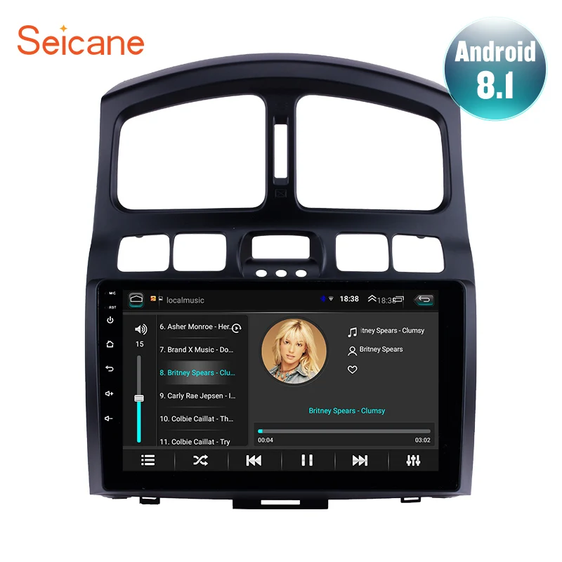 Discount Seicane For 2005-2015 Hyundai Classic Santa Fe Android 8.1 Car GPS Navigation Headunit player Support DVR Rearview Camera WIFI 0 Discount Seicane For 2005-2015 Hyundai Classic Santa Fe Android 8.1 Car GPS Navigation Headunit player Support DVR Rearview Camera WIFI 0
