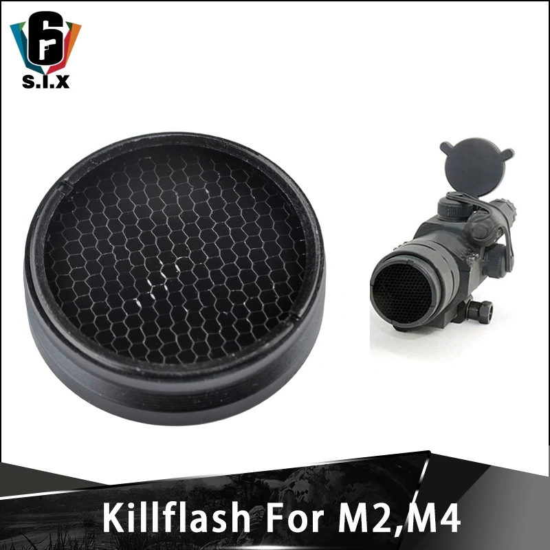 

Tactical Softair Killflash For M2 M4 Red Dot Series Kill Flash Fit Military Type 30mm Red Green Dot Sight Scope Protector Cover