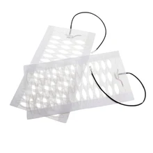 2 шт., 12 В, универсальные автомобильные чехлы для сидений с подогревом, коврик из углеродного волокна с подогревом, автомобильные сиденья, грелки для зимнего подогревателя, коврик 48 см x 27 см