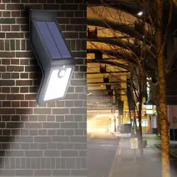 Светодиодный солнечный наружный настенный светильник двор парк мульти-режим работы водостойкий пылезащитный настенный светильник
