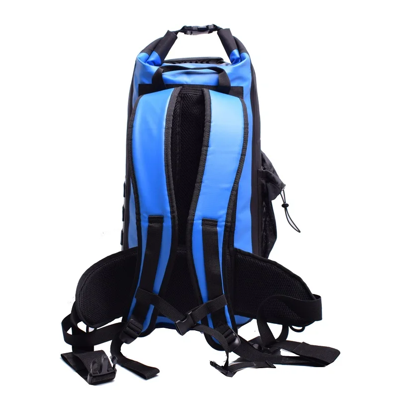 

GZLBO 35L Leak Proof Travel Bag for Outdoor PVC Waterproof Adventure Backpack for Swimming River Trekking duffel bag waterproof