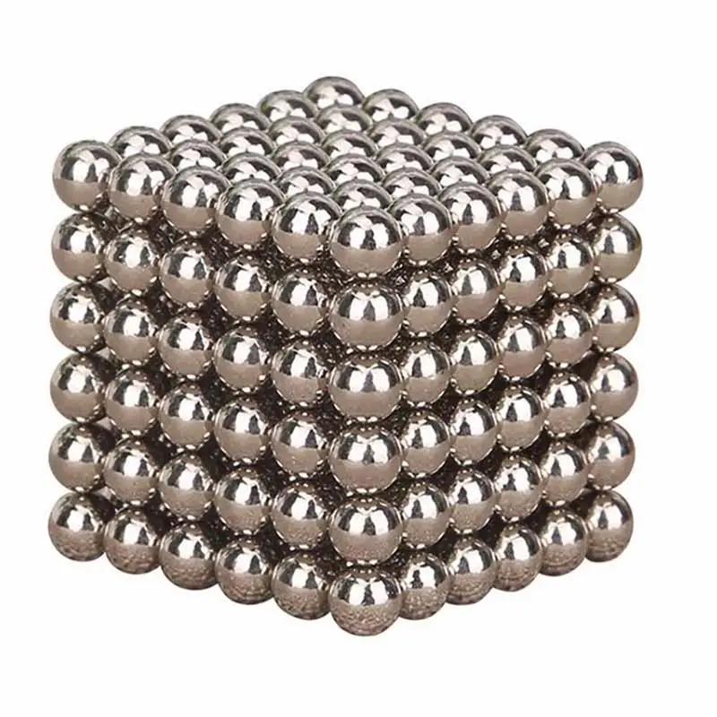 

216Pcs 3/5mm 3D Magnet Toy Round Balls Magnetic Building Blocks Construction Toys For Children DIY Educational Bithday Gift Toys