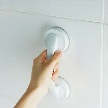 

ELEG-Vacuum Sucker Suction Cup Handrail Bathroom Super Grip Safety Grab Bar Handle for Glass Door Bathroom Elder
