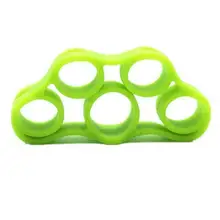 3 Levels Silicone Ring/Finger Hand Grip Ring Gripper Strengthener Exerciser Trainer Resistance Band Fitness Expander Stretcher