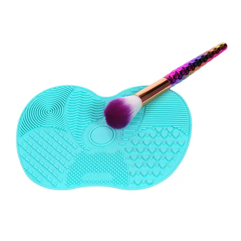 Silicone Makeup Brush Cleaning Pad Washing Tools Cosmetics Makeup Brushes Scrubber Board Washing Cosmetic Brush Cleaner Tool Silicone Makeup Brush Cleaning Pad Washing Tools Cosmetics Makeup Brushes Scrubber Board Washing Cosmetic Brush Cleaner Tool
