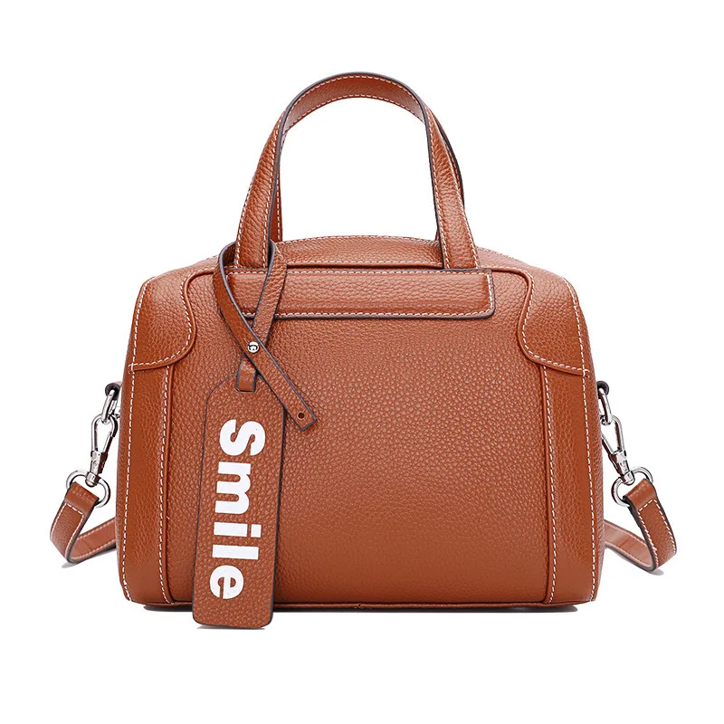 

2019 Spring Real Genuine Leather Handbag Woman Small Vintage Crossbody Bags Designer For Luxury Women Shoulder Messenger Bag