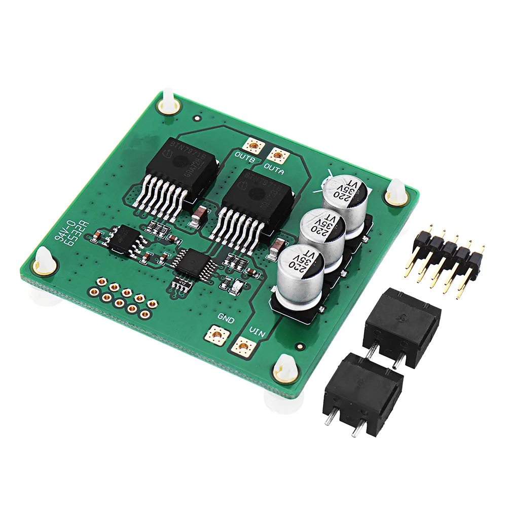 

BTN7971B DC Motor Driver Module High Power H Bridge Input Signal Isolation for Smart Drive