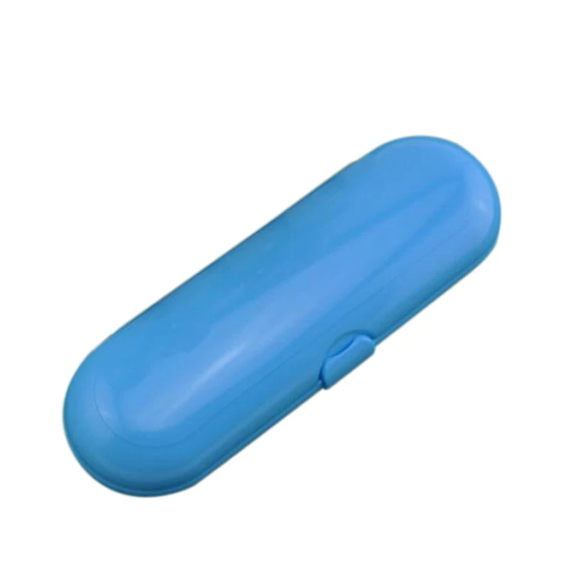 Best opening promotion Portable Electric Toothbrush Holder Travel Safe Case Box Outdoor Tooth Brush Camping Storage Case blue