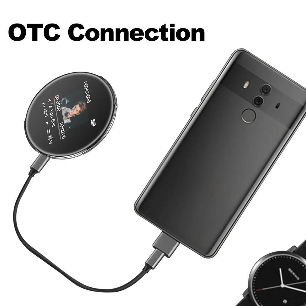 Портативный mp3 плеер docooler RUIZU M1 8 ГБ Bluetooth 4 0 1 44 дюйма TFT экран 3 5 мм|MP3-плееры| |