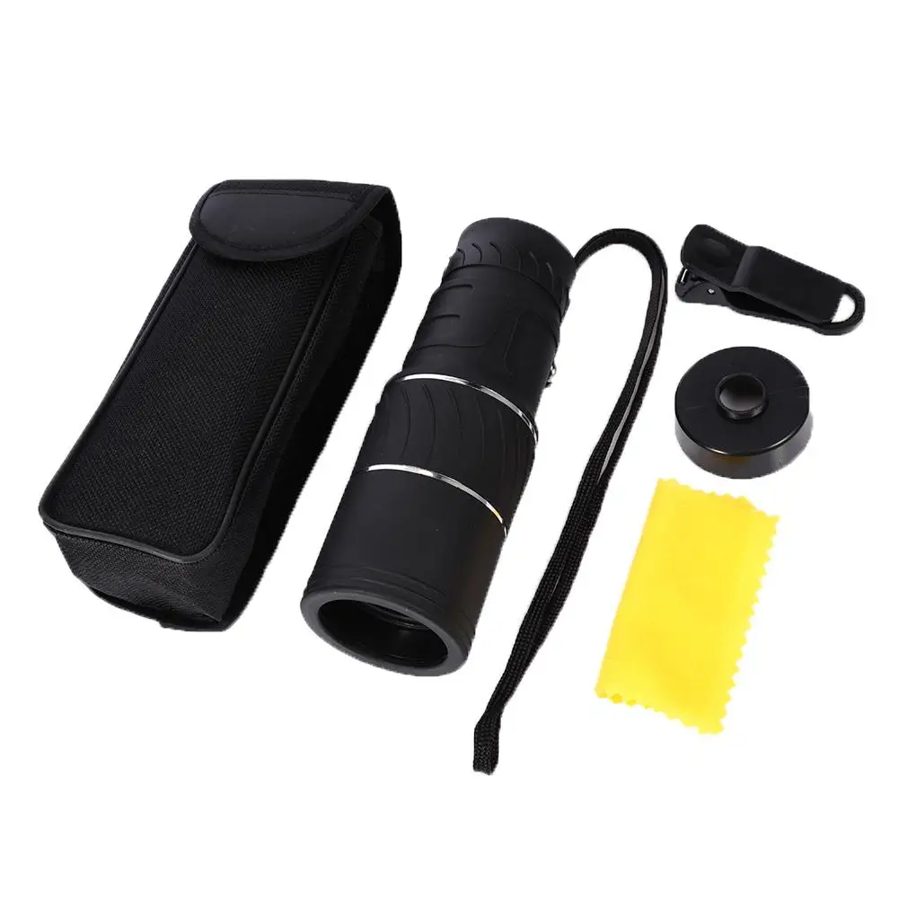 

16x52 Dual Focus Zoom Optic Lens Day Night Vision Outdoor Monocular Telescope With Universal Smart Phone Holder
