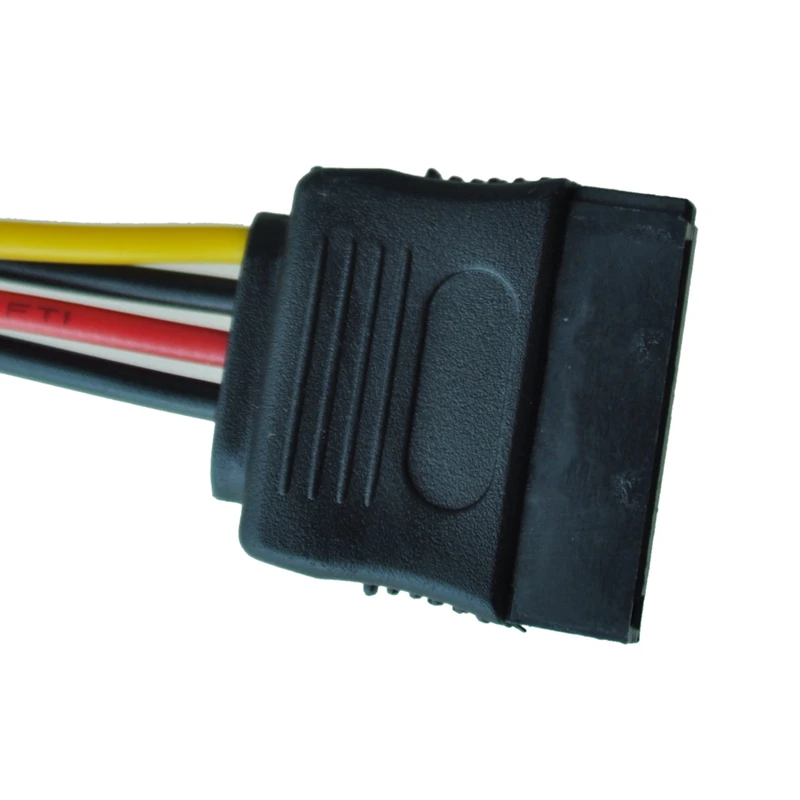 6in SATA Power Y Splitter Cable Adapter M/F (кабель питания) простой в использовании и установке