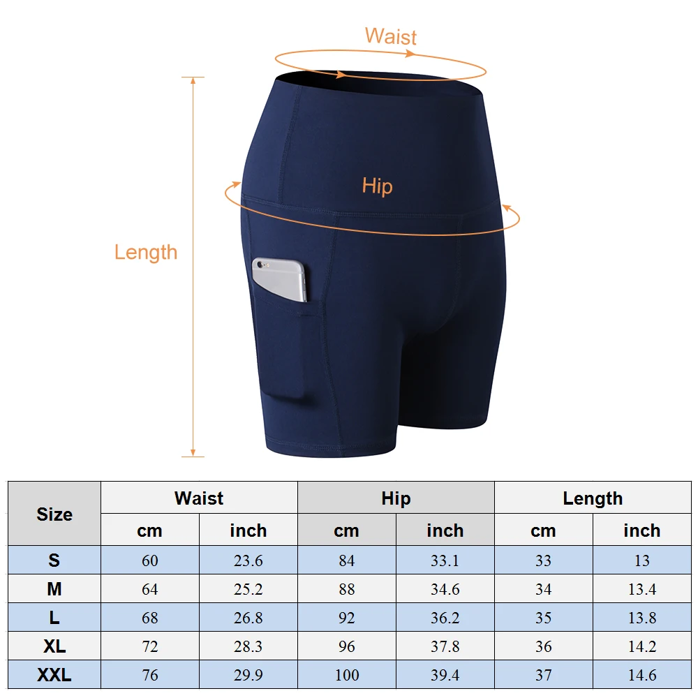 Женские шорты для йоги с высокой талией, для контроля живота, для тренировок, бега, занятий спортом, йоги, шорты с карманами, женские шорты для спортзала