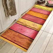 Adeeing цветной печатный нескользящий напольный коврик ковер для спальни кухни ванной комнаты