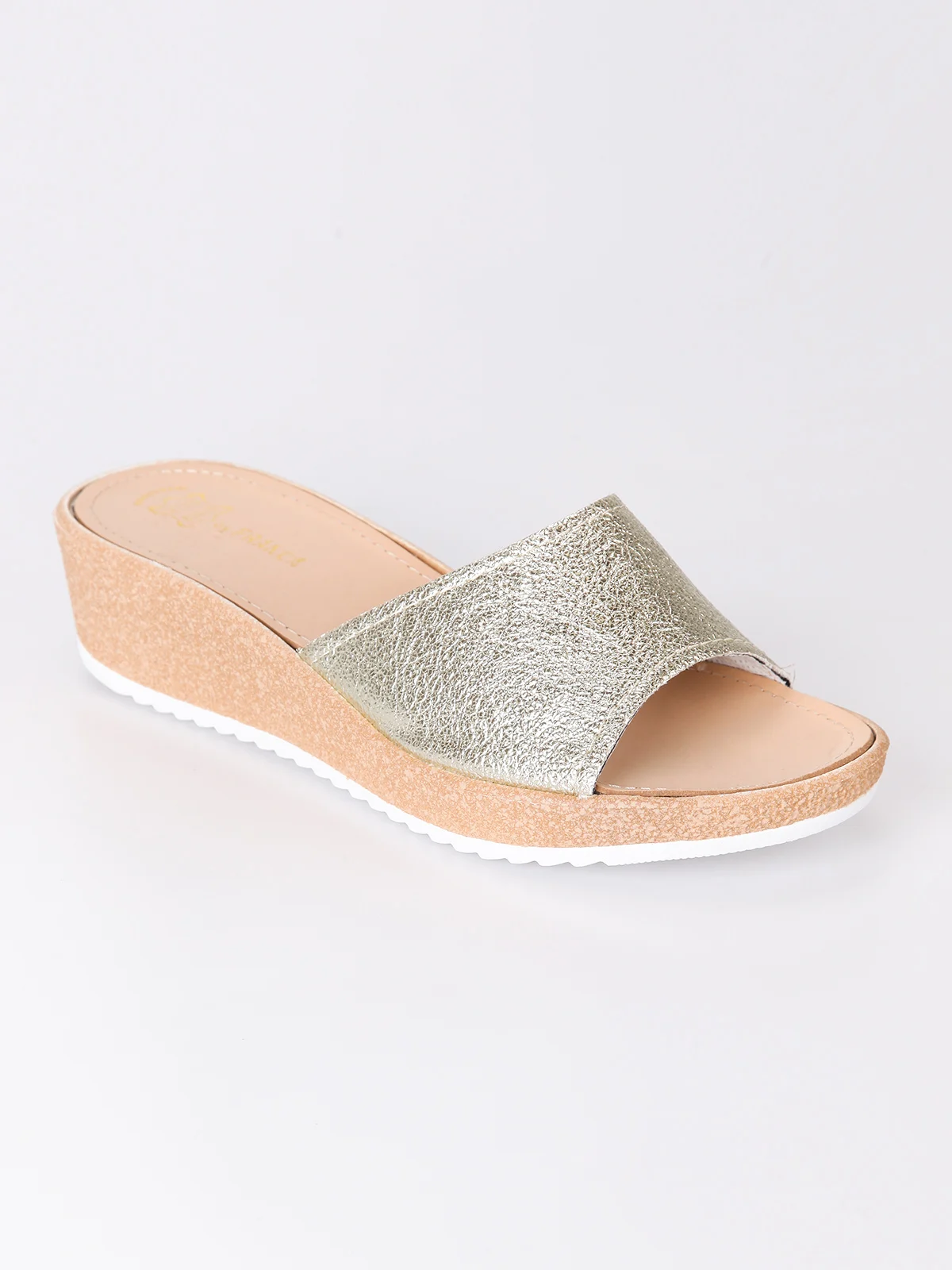 anna field slipper gold