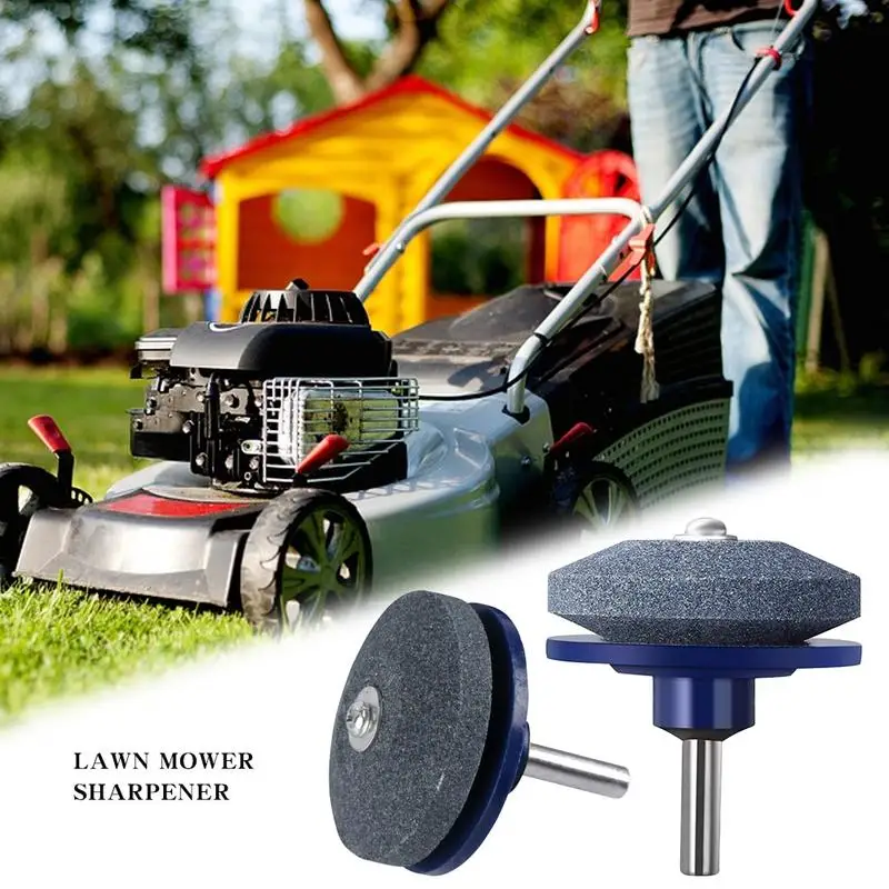 

1pcs Grinding Drill Sharpener Lawn Mower Faster Rotary Drill Blade Sharpener Grinding Tool Garden Lawn Mower Parts Dropshipping