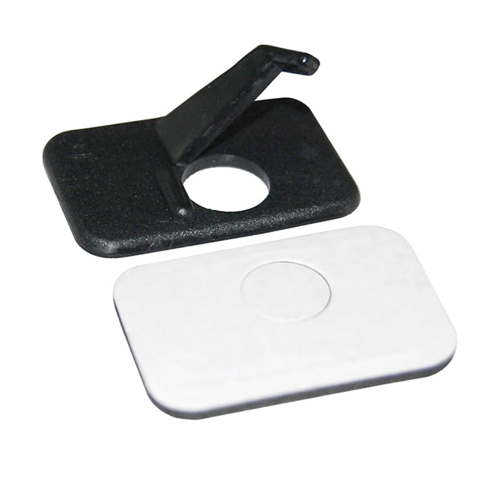 

Right Hand Plastic Recurve Bow Plastic Arrow Rest Archery Rest Black Hunting Accessories Self-adhesive Back Reduces Friction