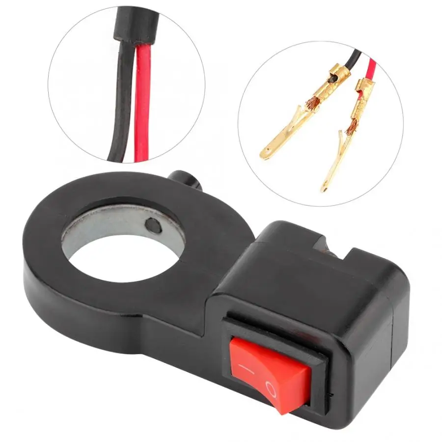 

motorcycle switch ON-OFF Handlebar Lights Switch Motorcycle Handle Electric Light Fixed Faucet handlebar switch New arrives