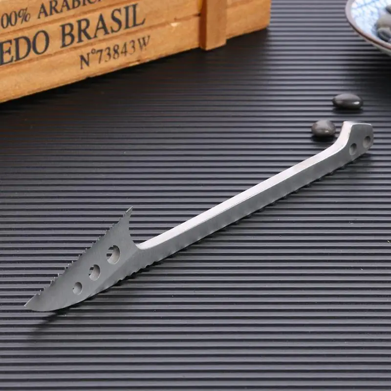 Harpoon рыболовное копье рыба Чешуйчатое филе зубчатое лезвие наконечник