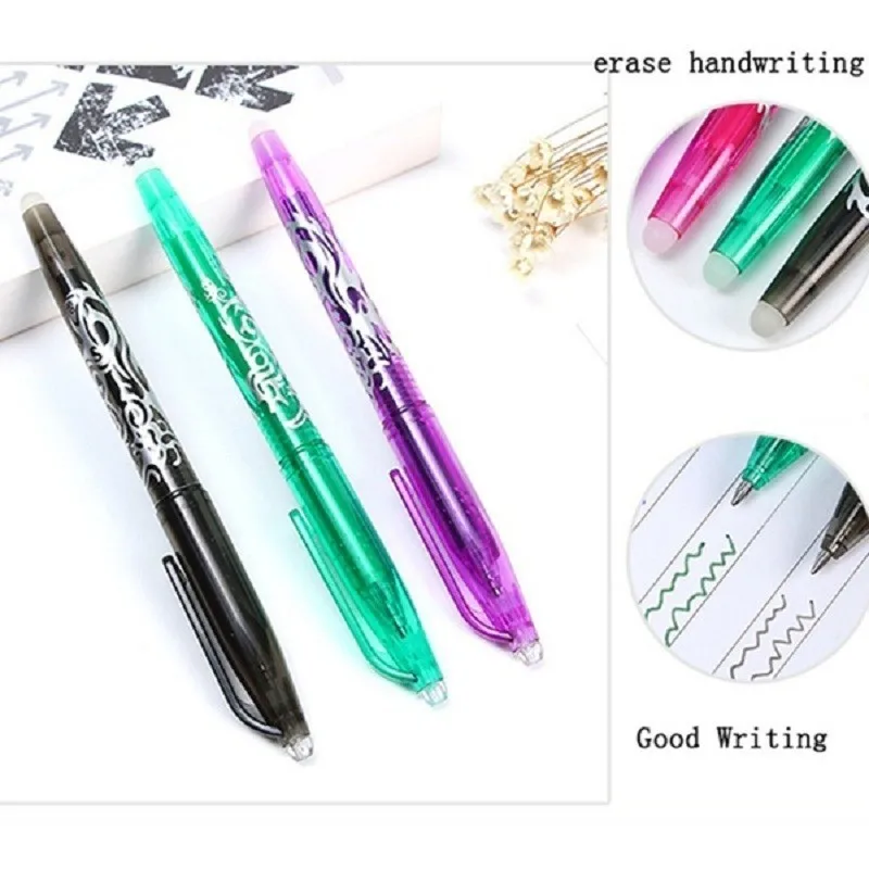 

8 Colors For Choose 0.5mm Kawaii Pilot Erasable Pen Magic Gel Pen School Office Writing Supplies Student Stationery 040199