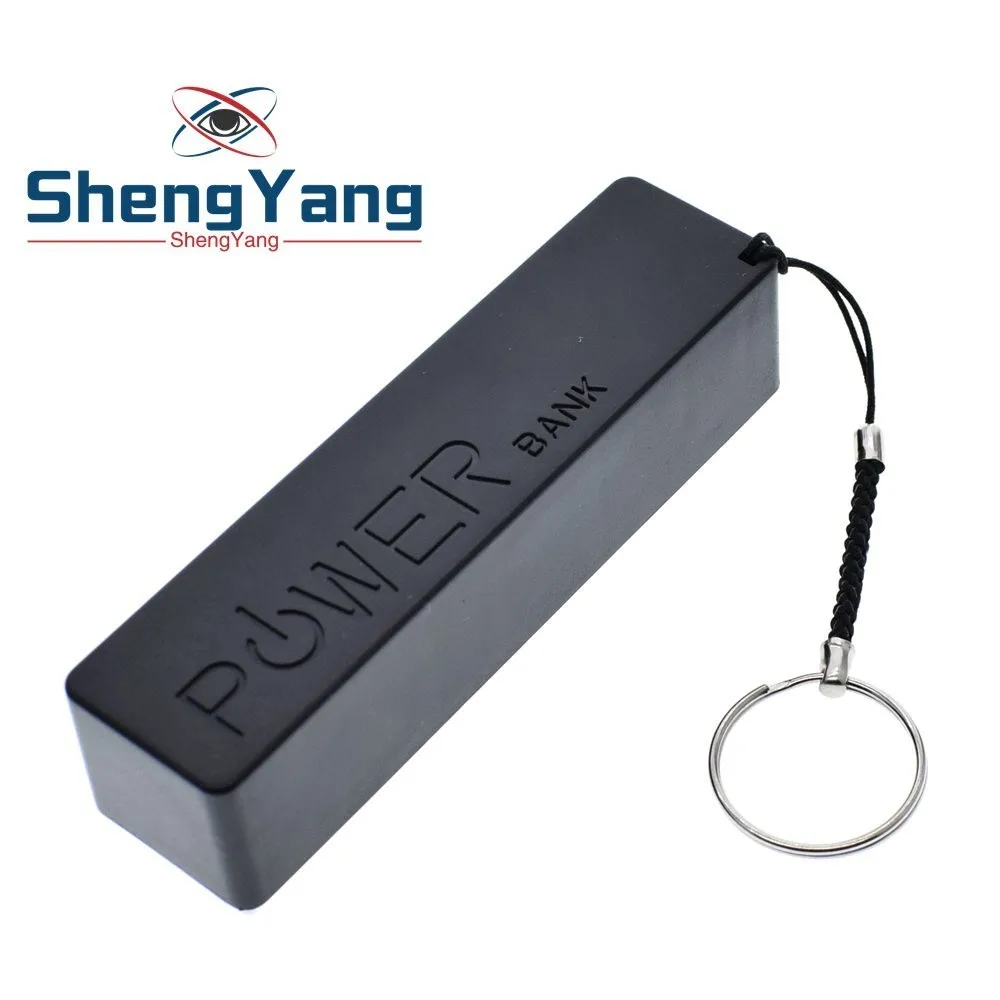 

ShengYang USB Power Bank Case Kit 18650 Battery Charger DIY Box Shell Kit Black