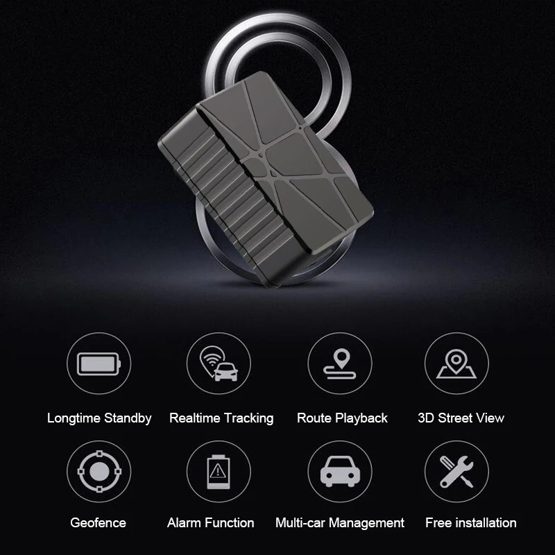 

New Car GPS Tracker Real-time Tracking Car Truck Motorcycle Vehicle Locating Tracking Device GSM GPRS Locator Strong Magnet