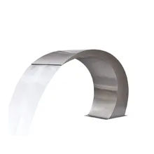 Водонепроницаемый плавательный бассейн водяная завеса 45*30*60 см кувшин для воды из нержавеющей стали осень Пруд Водопад сад фонтан без светодиодный светильник