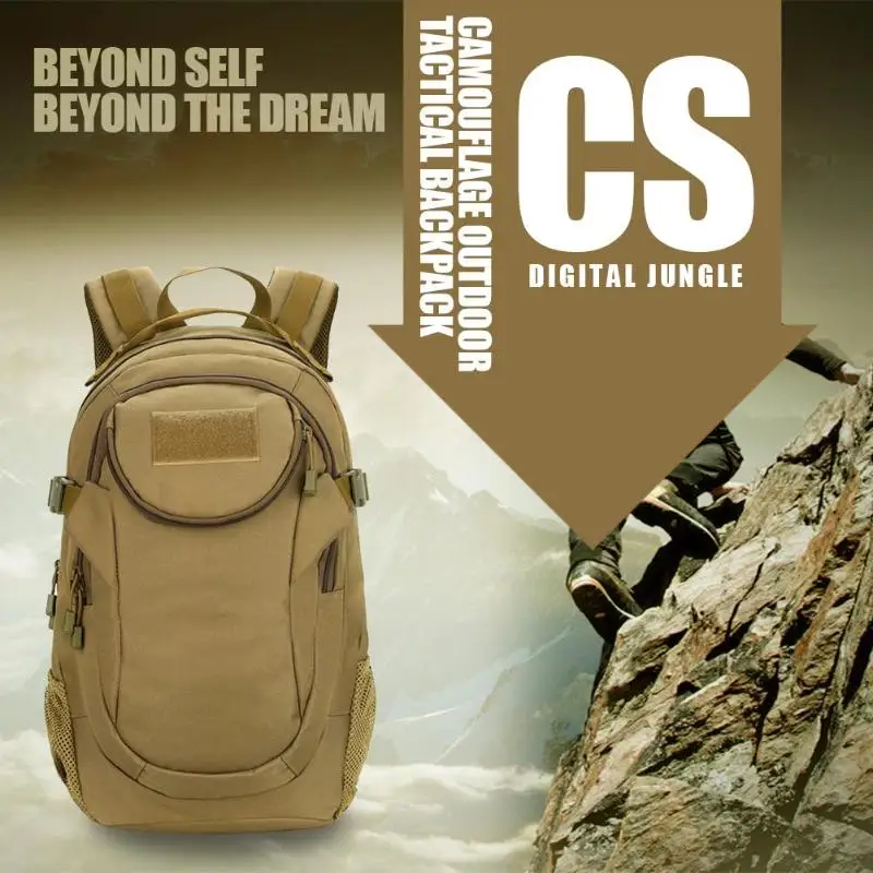 

Waterproof 25L Laptop Durable Nylon Backpack Bag Men Outdoor Sports Backpack for Tourist Hiking Camping