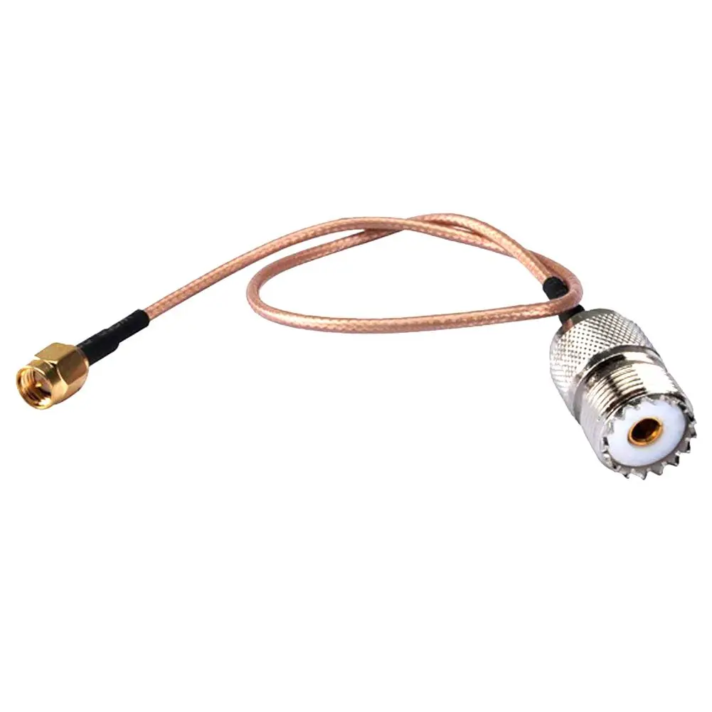 

ELEG-Handheld Antenna Cable SMA male to UHF SO-239 Female Connectors