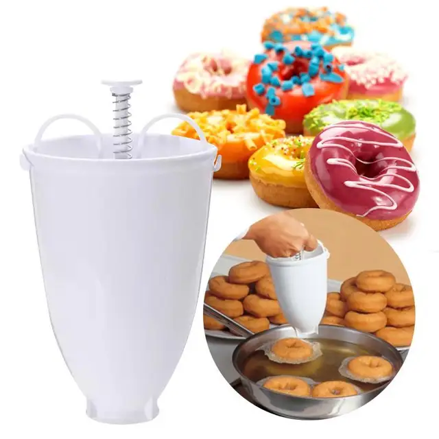 Buy Manual Donut Maker Dispenser Plastic Lightweight