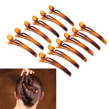 12 шт. яркие шпильки декоративные Банг шпильки для волос Макияж Заколки для женщин девочек