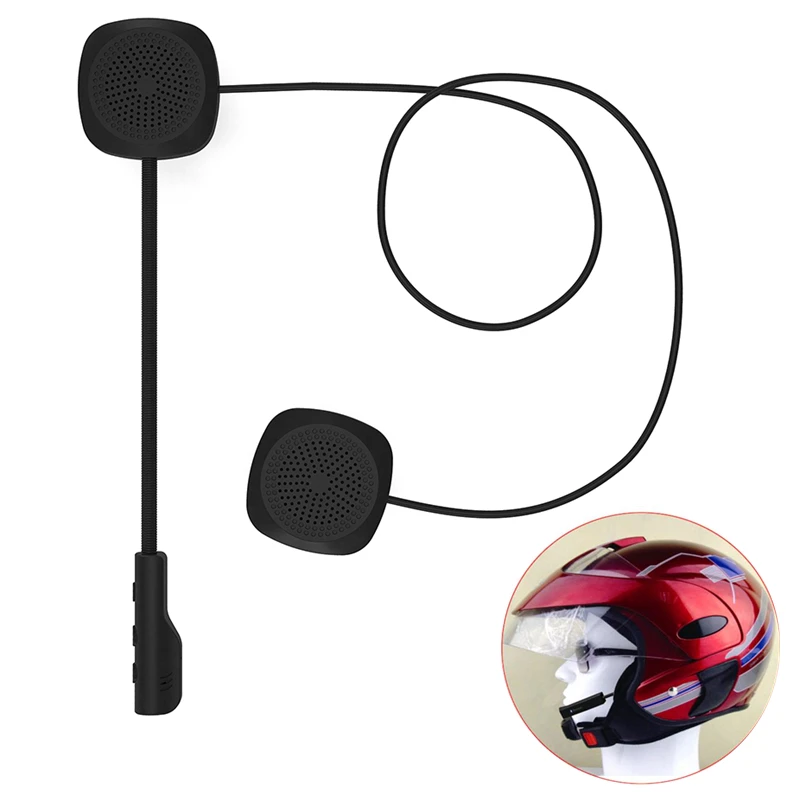 

2019 Newest Moto Bluetooth Anti-interference Helmet Headset Motorcycle Riding Handsfree Music Headphone For MP3 MP4 Smartphone