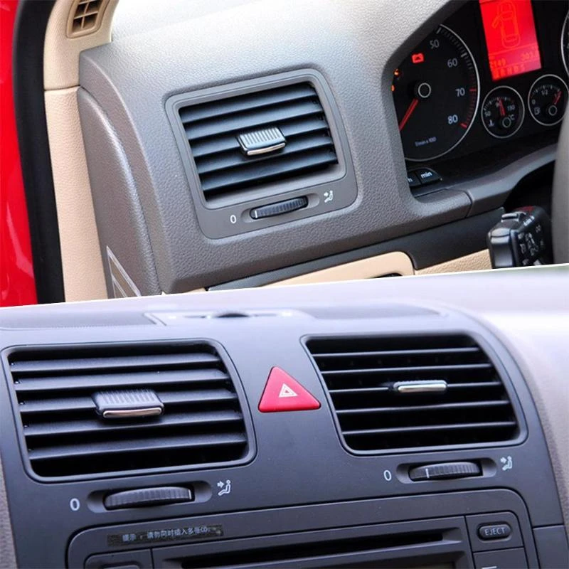 4x Car Front Center Air A/C Vent Outlet Tab Clip Repair for 06-11 VW Sagitar 4x Car Front Center Air A/C Vent Outlet Tab Clip Repair for 06-11 VW Sagitar