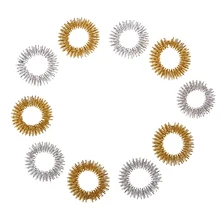 10 шт китайская медицина Акупрессура массажные кольца(случайный цвет