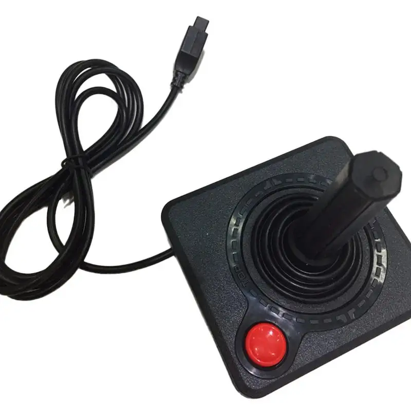 Upgraded 1.5M Gaming Joystick Controller For Atari 2600 game rocker With 4-way Lever And Single Action Button Retro Gamepad Upgraded 1.5M Gaming Joystick Controller For Atari 2600 game rocker With 4-way Lever And Single Action Button Retro Gamepad