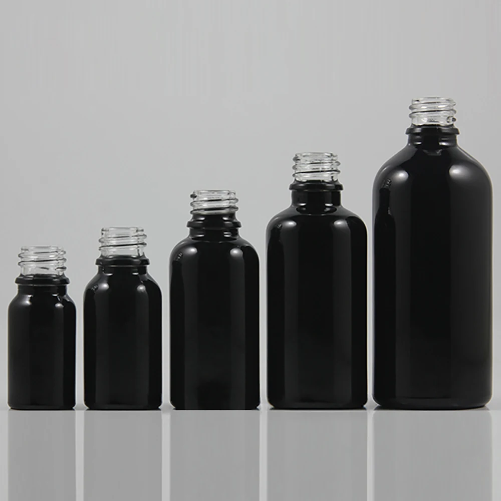 

Wholesale refillable bottle 100ml only bottle DIY skincare packaging essential oil glass lotion bottle