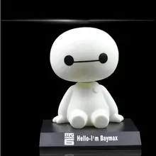 Большой Герой 6 игрушка бэймакс модель куклы figma 12 см Прекрасный милый автомобиль голова встряхивания фигурки подарок