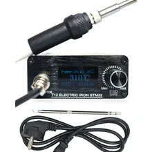 108 ВТ STM32-OLED 1,3 дюймов T12 DIY паяльная станция T12-K паяльник с русским корейским английским